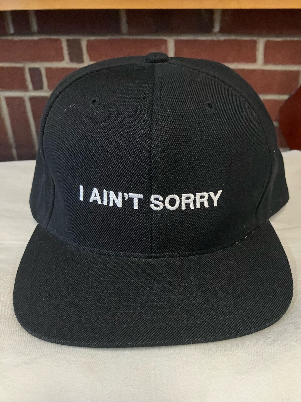 Beyoncé "I AIN'T SORRY" Embroidered Snap Back Cap - Formation World Tour Merch